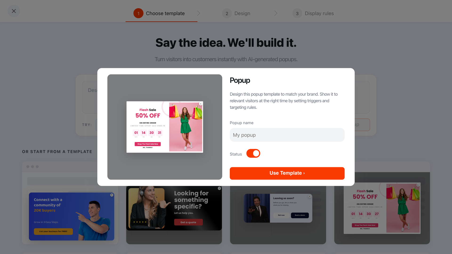 Configuring popup triggers in ChilliPopup — choosing when a popup appears with exit intent, time delay and page scroll settings